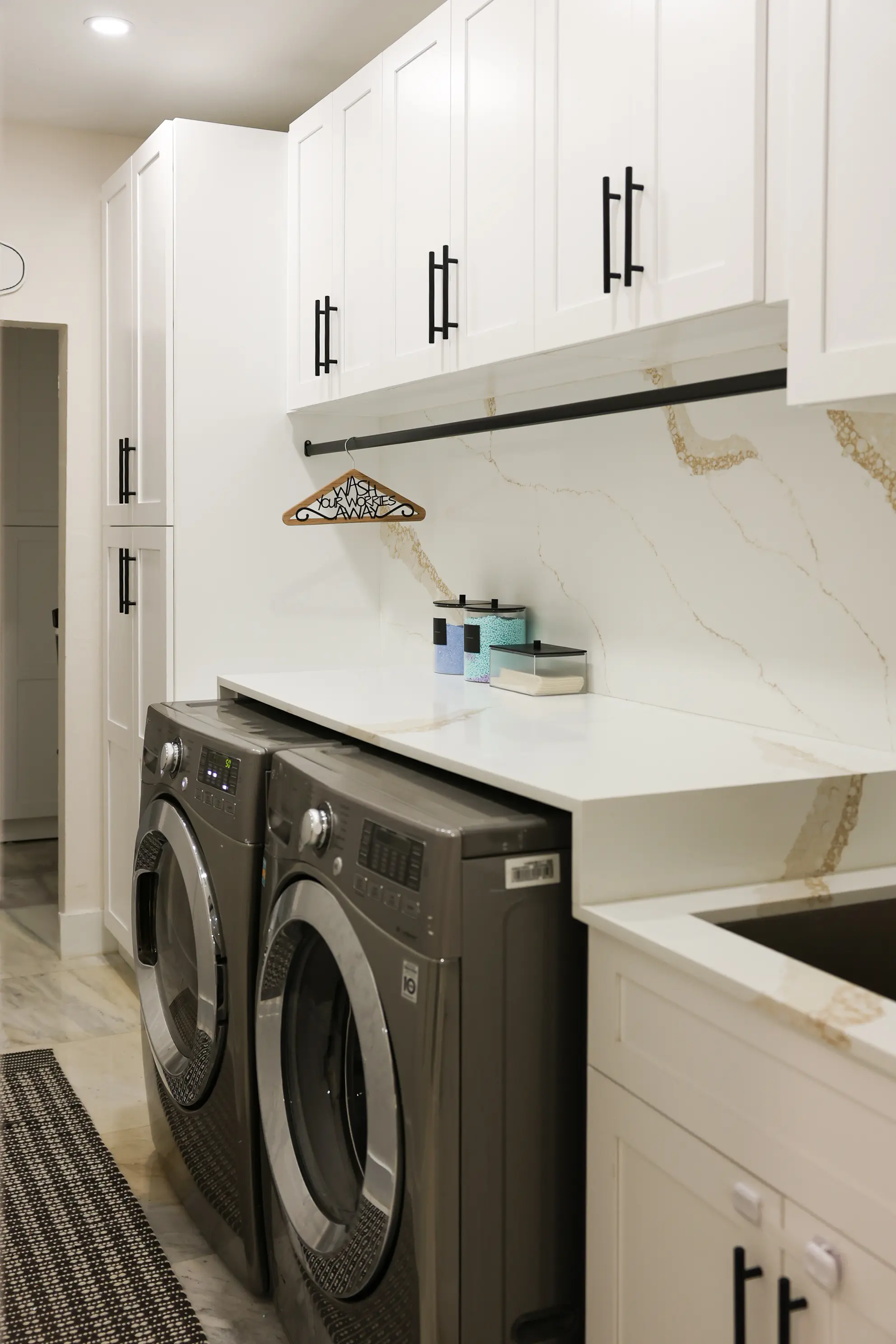 Custom laundry room storage Miami